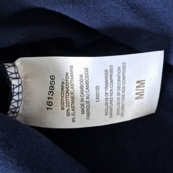 ❤️ New! Champion T-Shirt Dress Blue Women's Medium Cotton Blend Short Sleeve - Picture 6 of 10